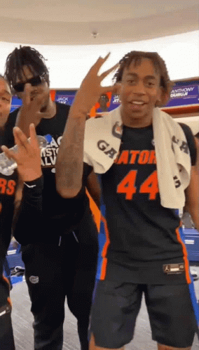 Man In Black Gator 44 Jersey GIF