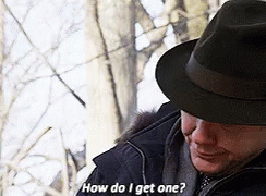 Man In Black Hat Asking How Do I Get One GIF