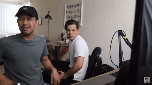 Man In Black Hat Saying North Face GIF