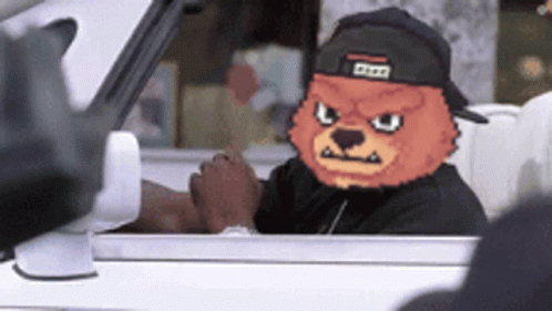 Man in Black Hat Sitting in White Car