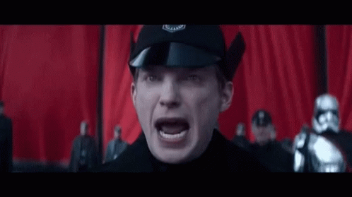 Man in Black Hat with Stormtroopers