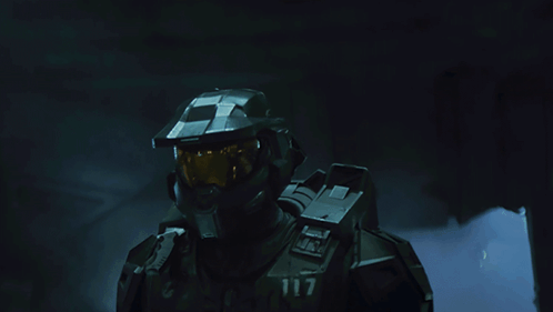 Man in Black Helmet with Number 117