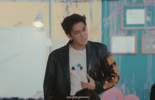 Man in Black Jacket and White Shirt with seo-changbinnies