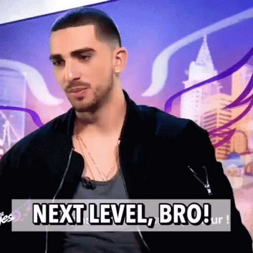 Man in Black Jacket Says Next Level Bro Ur