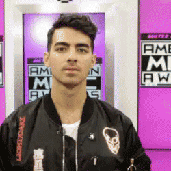 Man In Black Jacket With Skull GIF