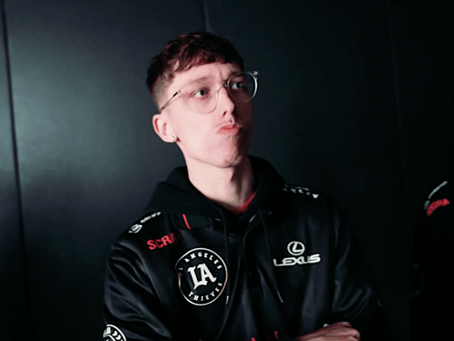 Man in Black Lexus Jacket Fist Pump