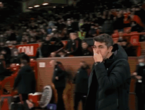 Man In Black Nike Jacket GIF