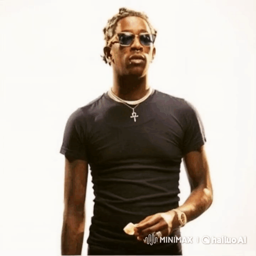 Man in Black Shirt and Sunglasses Dancing