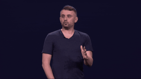 Man In Black Shirt Giving Speech On Stage GIF