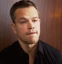 Man in Black Shirt Making Funny Face