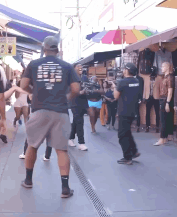 Man in Black Shirt Saying California