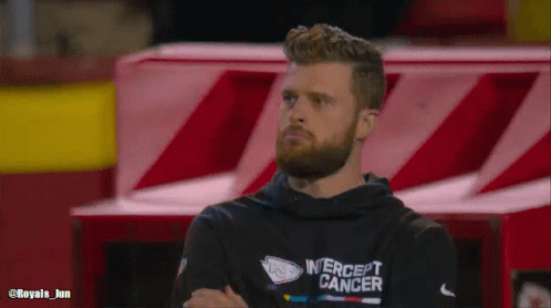 Man in Black Shirt Saying Intercept Cancer
