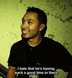 Man in Black Shirt Smiling