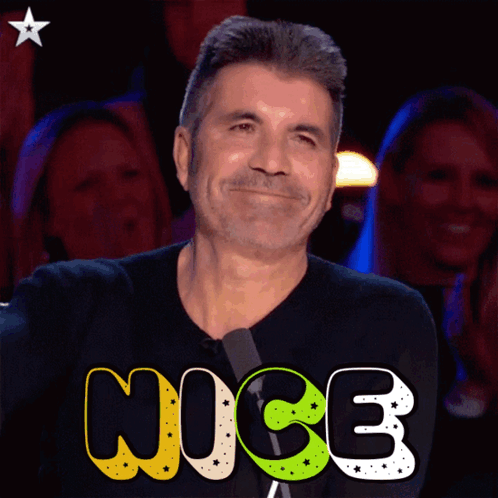 Man in Black Shirt Smiling Nice