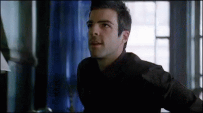 Man In Black Shirt Standing GIF