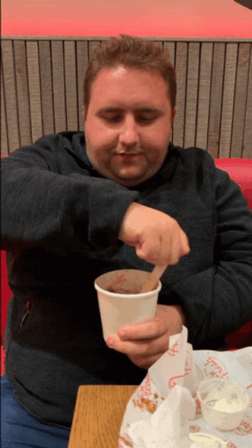 Man In Black Stirring The Pot GIF
