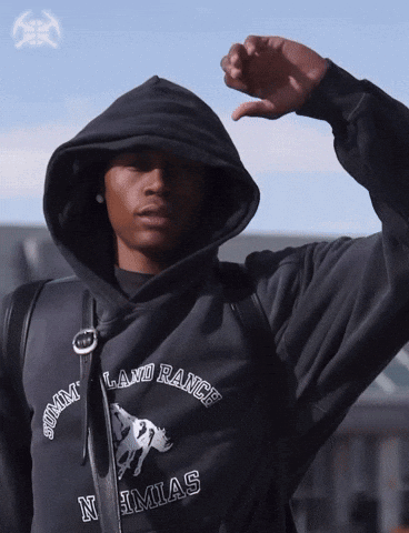 Man in Black Summit Land Ranch Hoodie