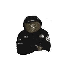 Man in Black Supreme Jacket