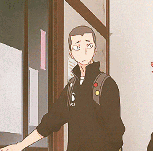 Man in Black Sweater With Letter K3