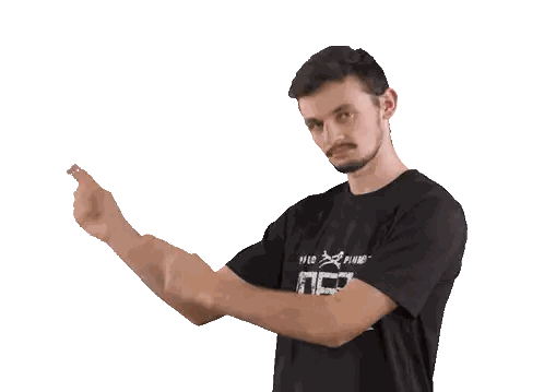 Man in Black T-Shirt Saying Flying Tiger