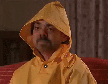 Man In Black T-Shirt SBS Wooden Shed GIF