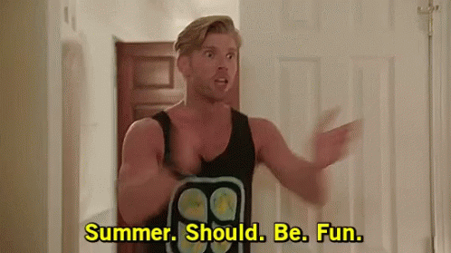 Man in Black Tank Top at Door