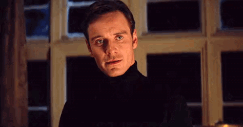 Man In Black Turtleneck In Front Of Window Perfection GIF
