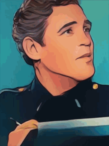 Man in Black Uniform