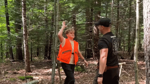 Man In Black Vest Saying Tactical GIF