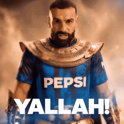 Man in Blue and Black Pepsi Shirt