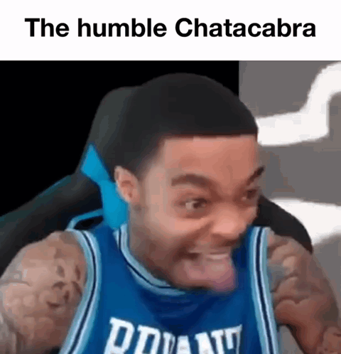 Man in Blue Basketball Jersey Making Funny Face