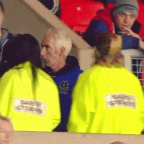 Man in Blue Everton Jacket