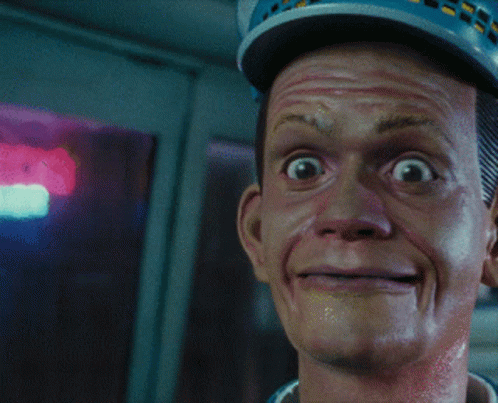 Man in Blue Hat
