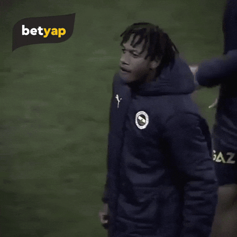 Man In Blue Jacket With Betyap GIF