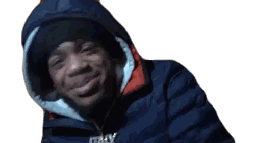 Man in Blue Jacket with Tommy