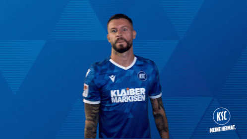 Man in Blue KSC Shirt