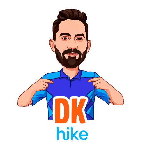 Man in Blue Nike Shirt