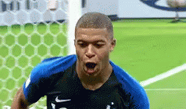 Man In Blue Qatar Airways Shirt Laughing Sitting GIF