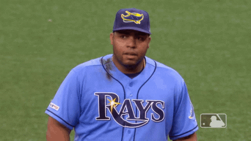 Man in Blue Rays Jersey