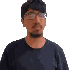 Man in Blue Shirt and Glasses
