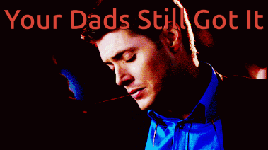 Man in Blue Shirt Coughing Your Dads Still Got It