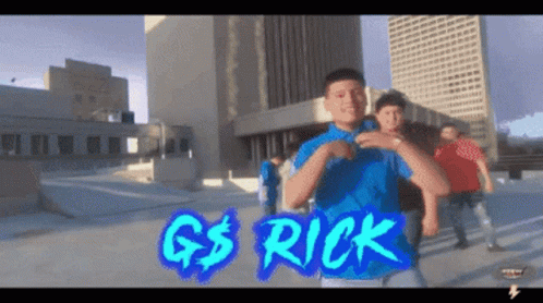 Man in Blue Shirt GS Rick