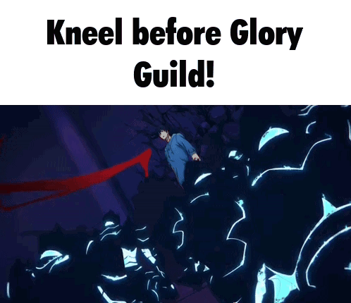 Man in Blue Shirt Kneeling in Front of Giant Monster