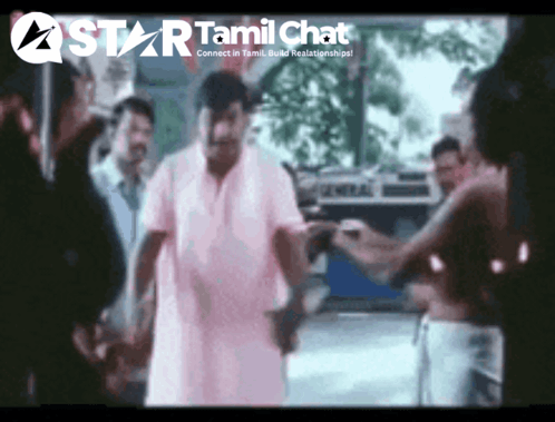 Man In Blue Shirt Making Middle Finger GIF