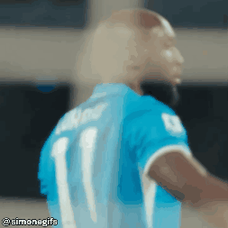 Man In Blue Shirt Number 11 GIF