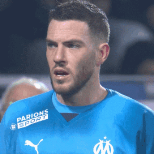 Man In Blue Shirt Parions Sport GIF