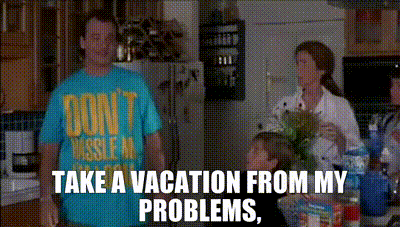 Man In Blue Shirt Saying Don't Wiggle Me GIF