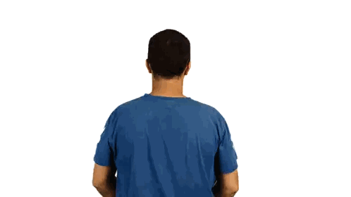 Man in Blue Shirt Saying Hummel