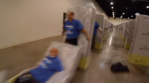 Man In Blue Shirt Saying I Love You GIF