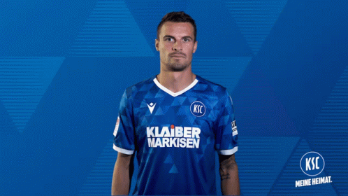 Man in Blue Shirt Saying KSC